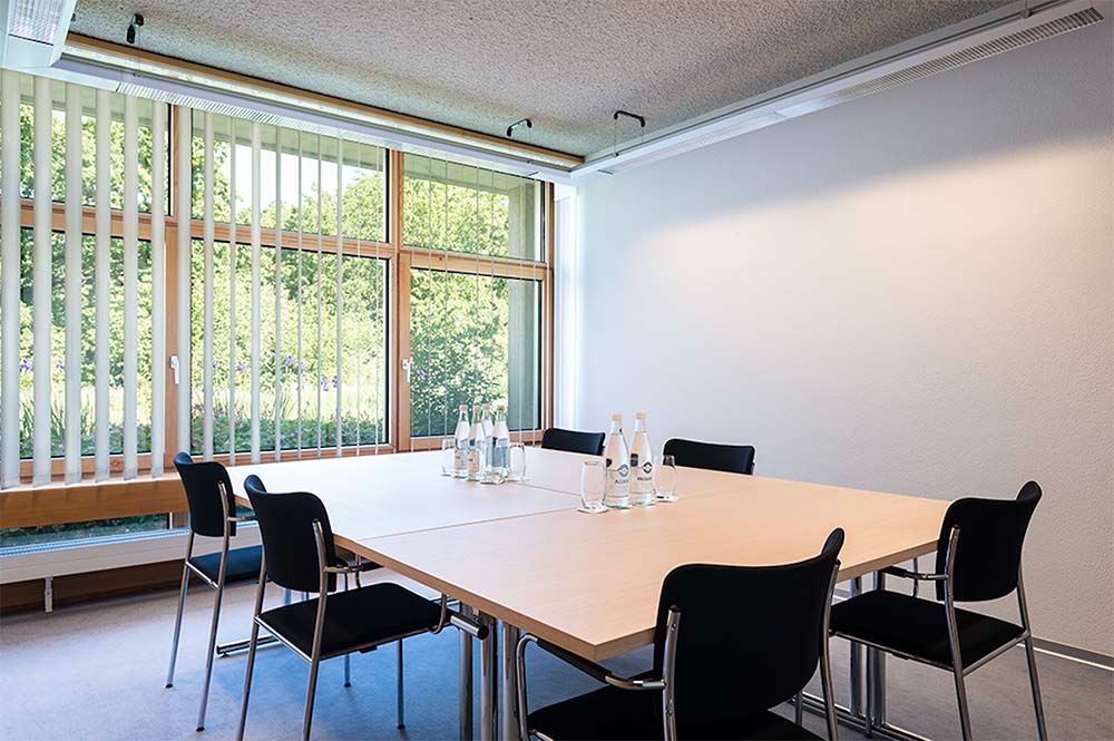 Modern seminar rooms at the GDI – filled with natural light, flexible and inspiring Modern seminar rooms at the GDI – filled with natural light, flexible and inspiring